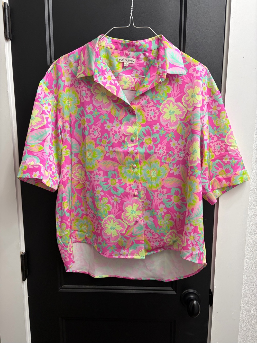 For Love And Lemons Lizzy button up shirt or coverup